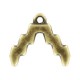 Cymbal ™ DQ metal ending Menites for SuperDuo beads - Antique bronze